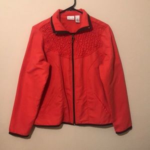 2 for $10 BUNDLE SALE
 Orange and brown Kim Rogers Jacket SP
